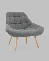 Кресло Олби Квадро серый УТ000040097 Stool Group Кресло Олби Квадро серый УТ000040097 Stool Group